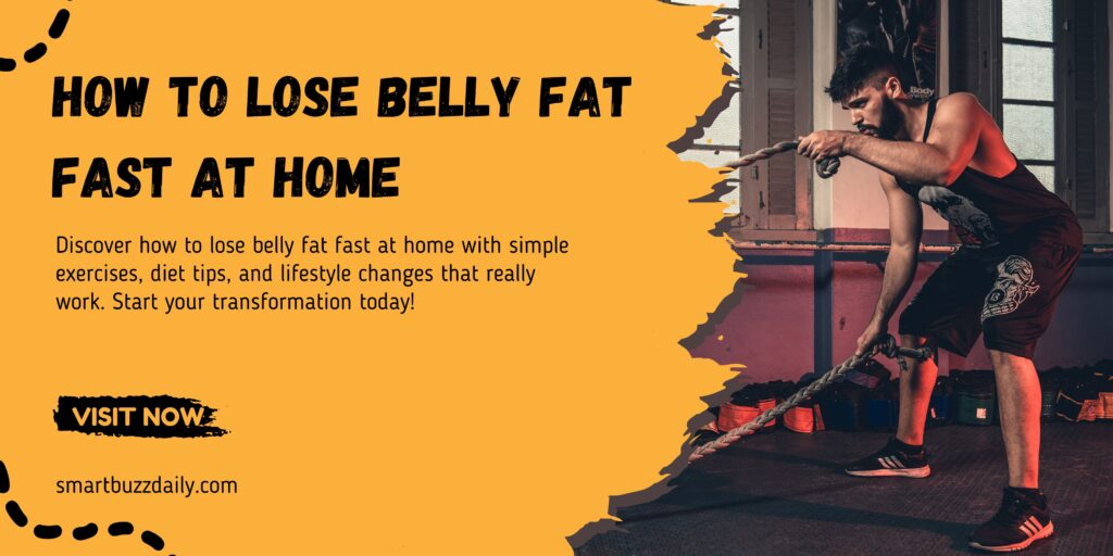 A woman doing home workout exercises like planks and crunches on a yoga mat to lose belly fat