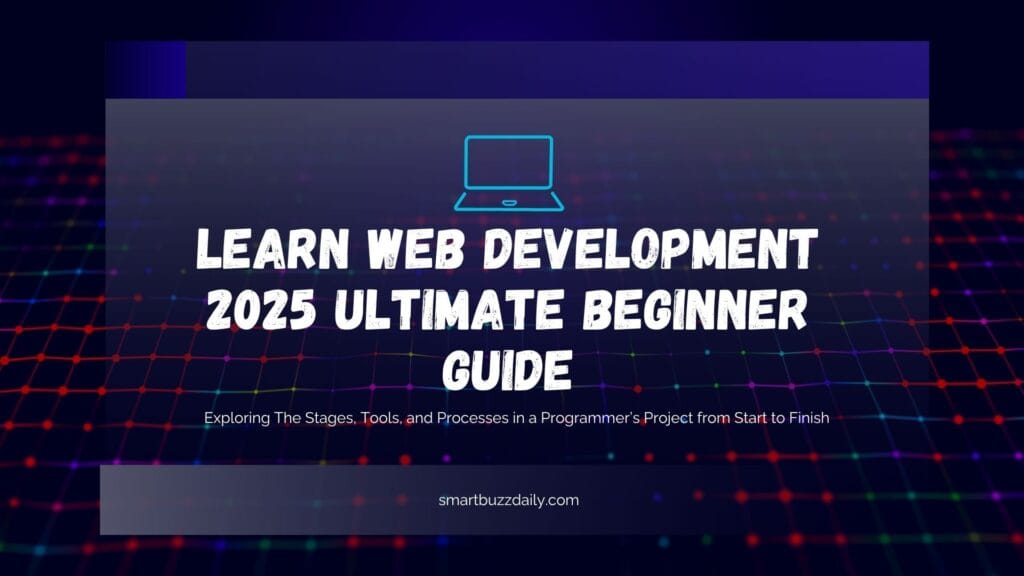 Learn Web Development 2025—Beginner Roadmap Cover Image