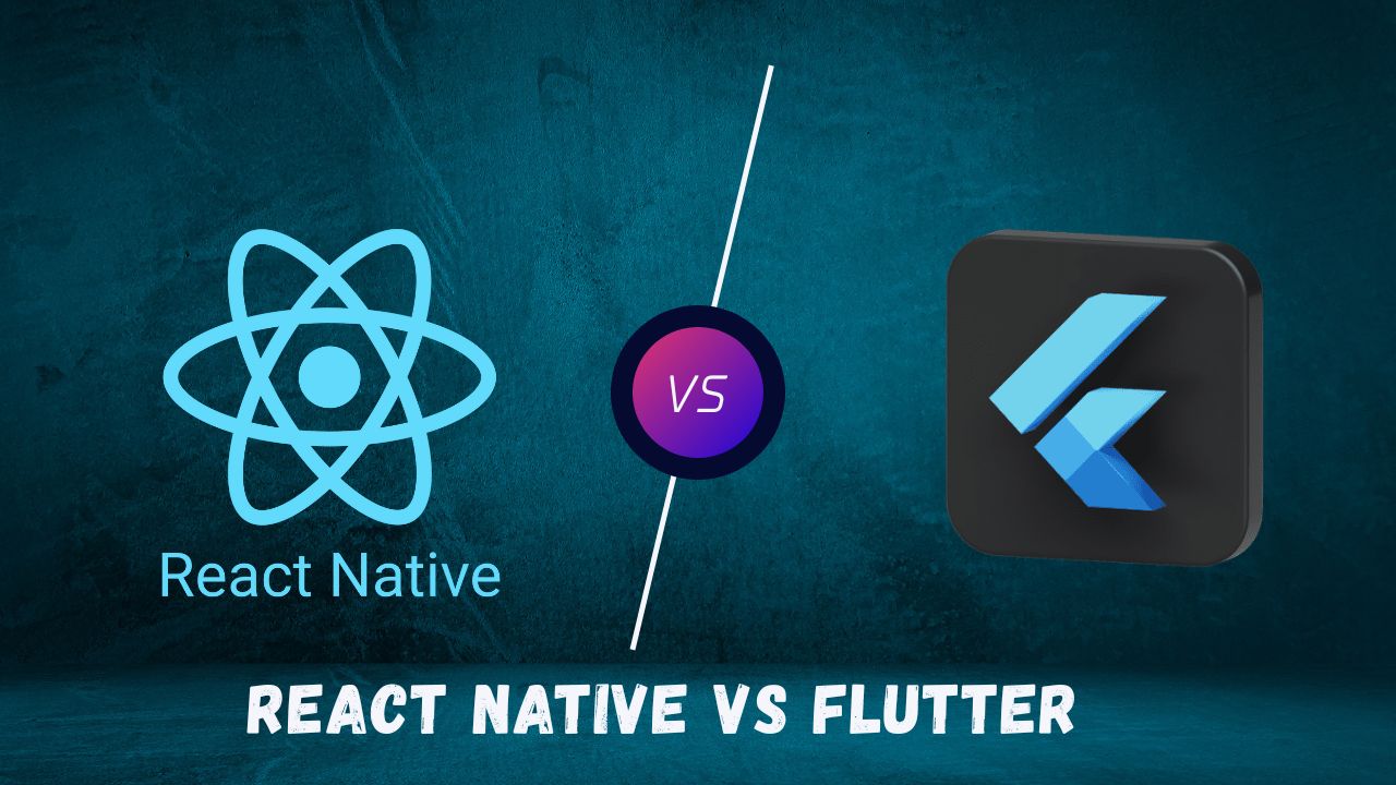 React Native vs Flutter in 2025 comparison chart showing frameworks for mobile app development